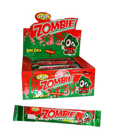 Жев.конфета JOJO JoJo Mega Zombie арбуз   20гр
