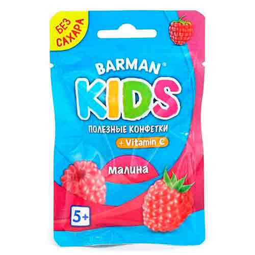 Конфеты Barman Малина 16гр