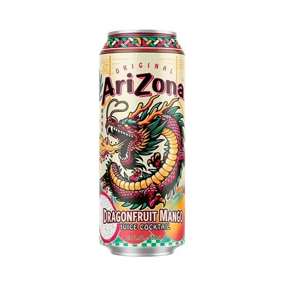 Напиток Arizona Juice Cocktail Dragonfruit Mango   650мл