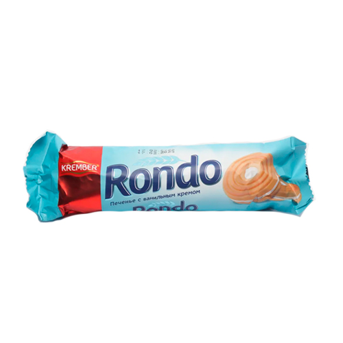 Печенье Rondo с ванильным кремом 65гр