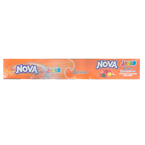 Жев.мармелад Nova Jelly Sour Belt Rainbow (кислая лента) 15гр
