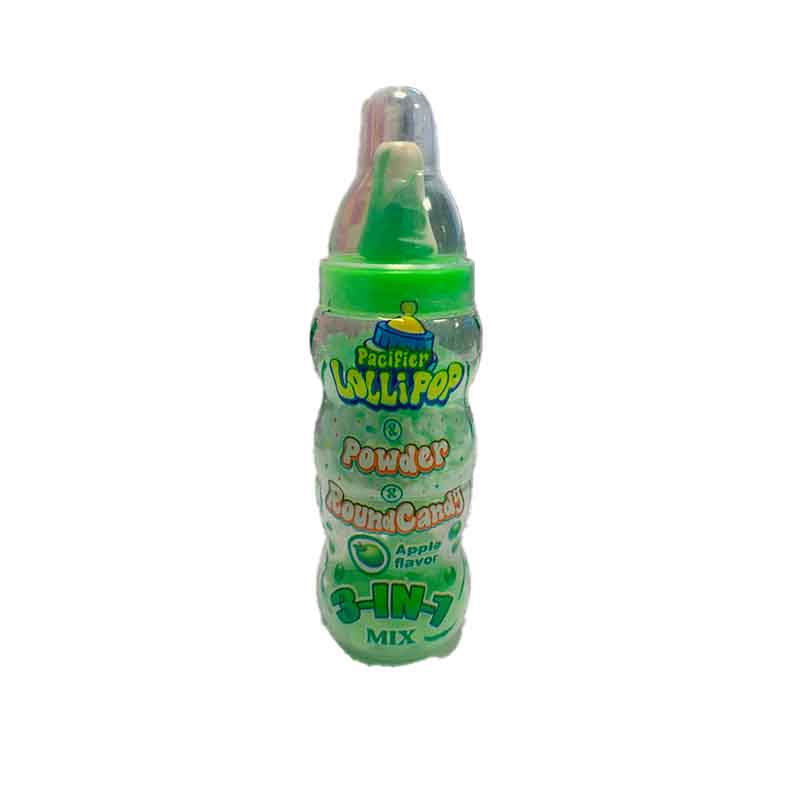 Леденец с пудрой Pacifier Lollipop Powder and RoundCandy 18гр