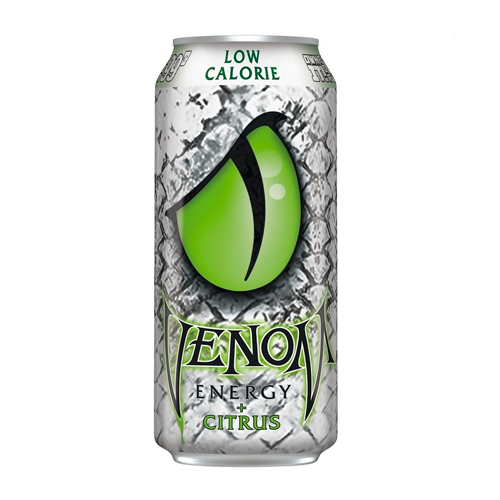 Газ. Напиток б/а тонизирующий VENOM Citrus Low Calorie 0,473 литра