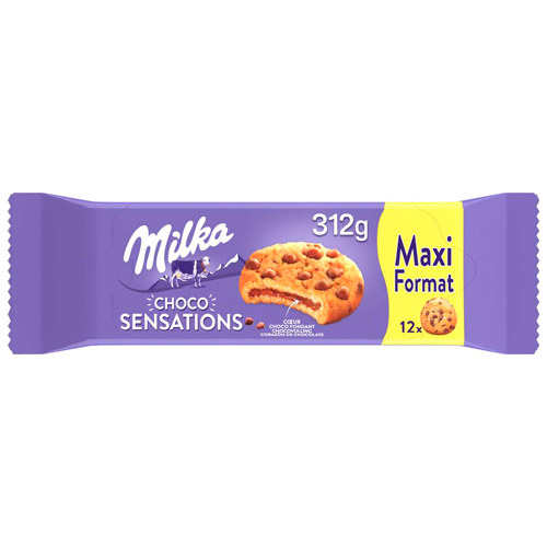 Печенье Milka Cookies Sensation Maxi   312гр