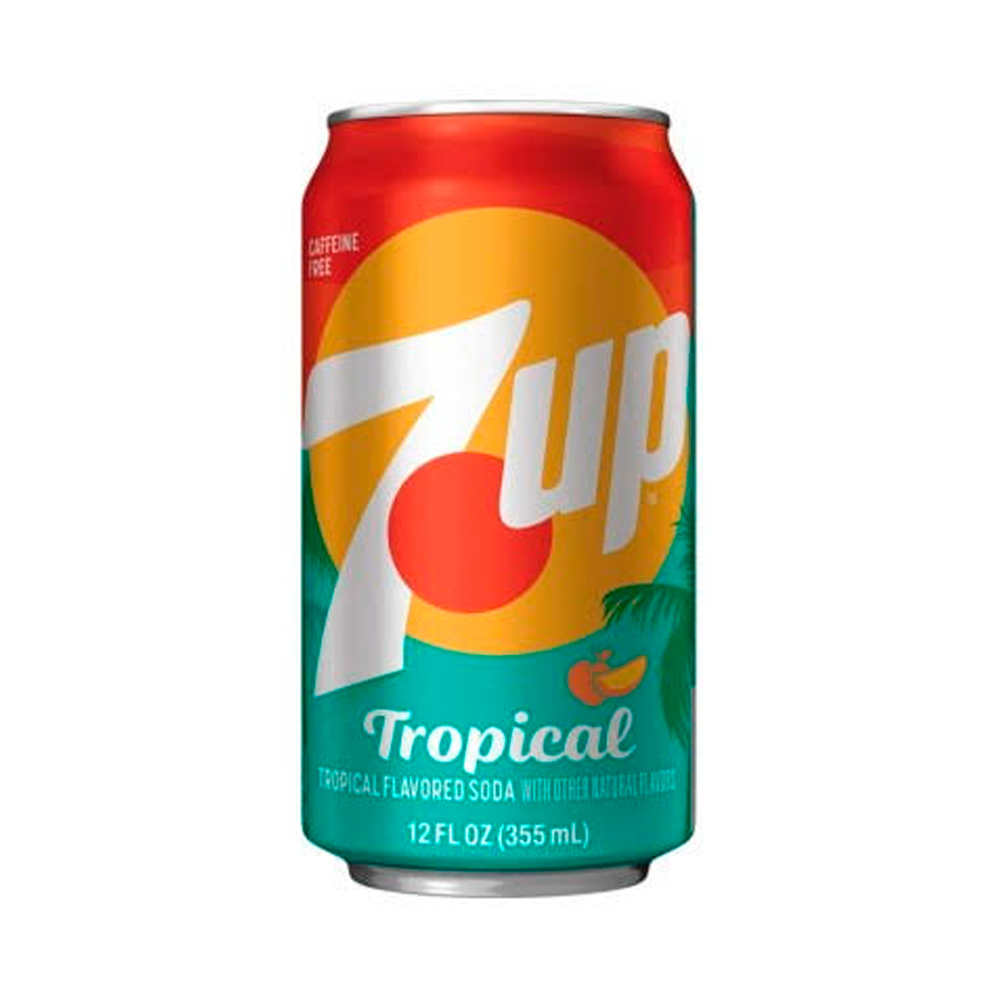 Газ.напиток 7UP Tropical   355мл