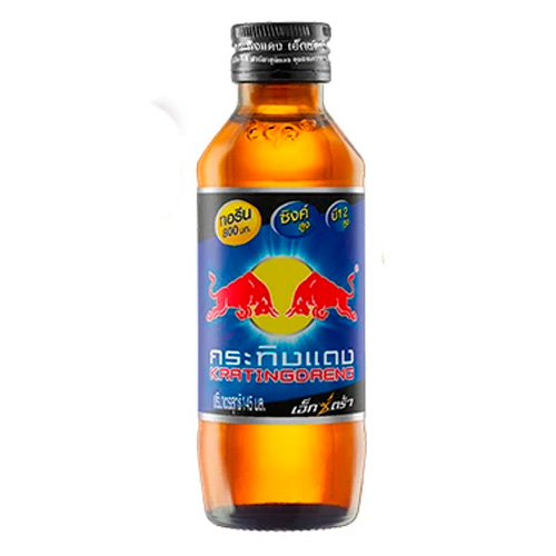 Энергетический напиток RedBull Krating Daeng Extra Zinс м стекло 145мл