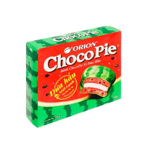 Печенье Orion ChocoPie Арбуз   336гр