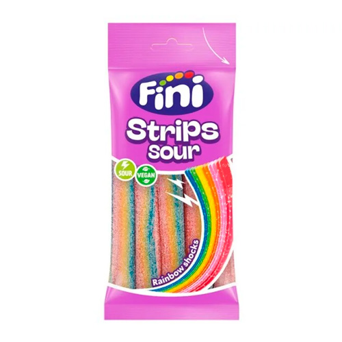 Жев.мармелад FINI Strips Sour   90гр