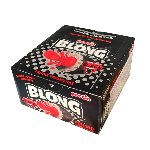 Жев. резинка Blong black со вкусом лесных ягод 5гр.