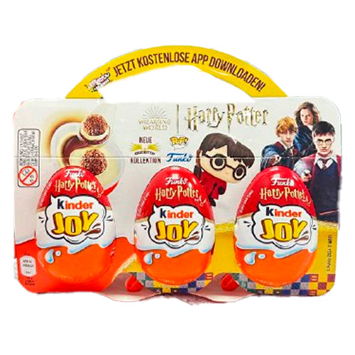Шоколад Kinder Joy 3 in 1 Harry Potter Quidditch 60гр