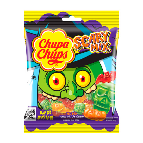 Жев.мармелад Chupa Chups Scary Mix   50гр