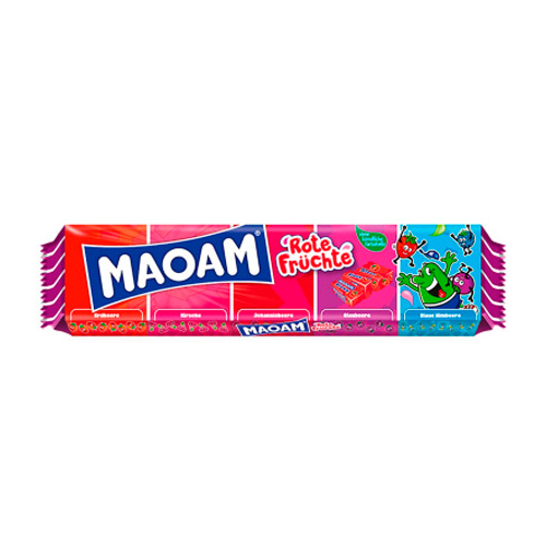 Жев.конфета Haribo Maoam Bloxx Wild Red Berries   220гр