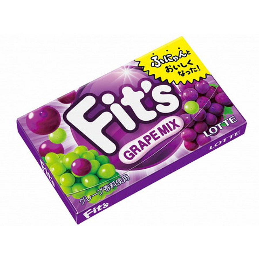 Жев.резинка Lotte Fit's Grape mix    24,6гр