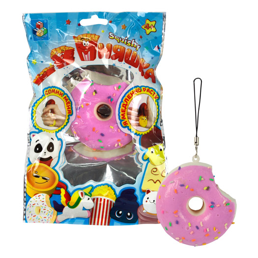Игрушка-антистресс Мммняшка Squihy Мини-пончик