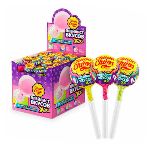 Леденцы Chupa Chups Flavour Playlist XXL   29гр