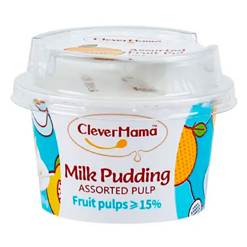 Желе CleverMama Assorted Fruits Pulp   85гр