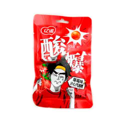Конфеты Sour Burst Клубника 25гр