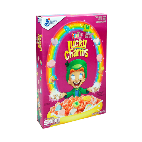 Готовый завтрак Lucky Charms Fruity с маршмеллоу 309 гр.