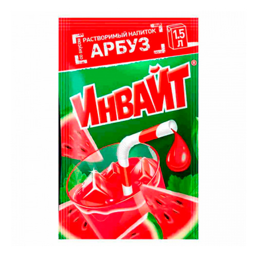 Растворимый напиток Invite Арбуз   12гр