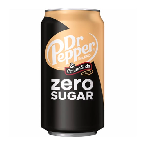 Газ.напиток Dr.Pepper Cream Soda Zero   355мл