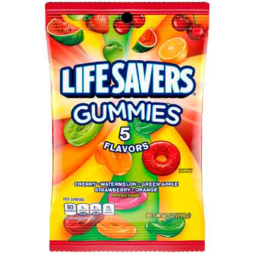 Жев.мармелад Lifesaver фруктовый 93,1гр