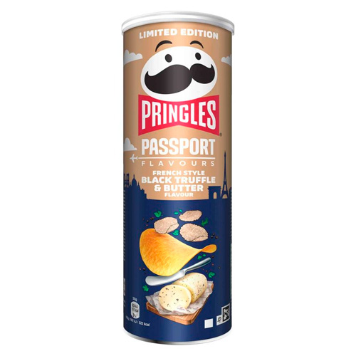 Чипсы Pringles Passport French Style Black Truffle & Butter   165гр