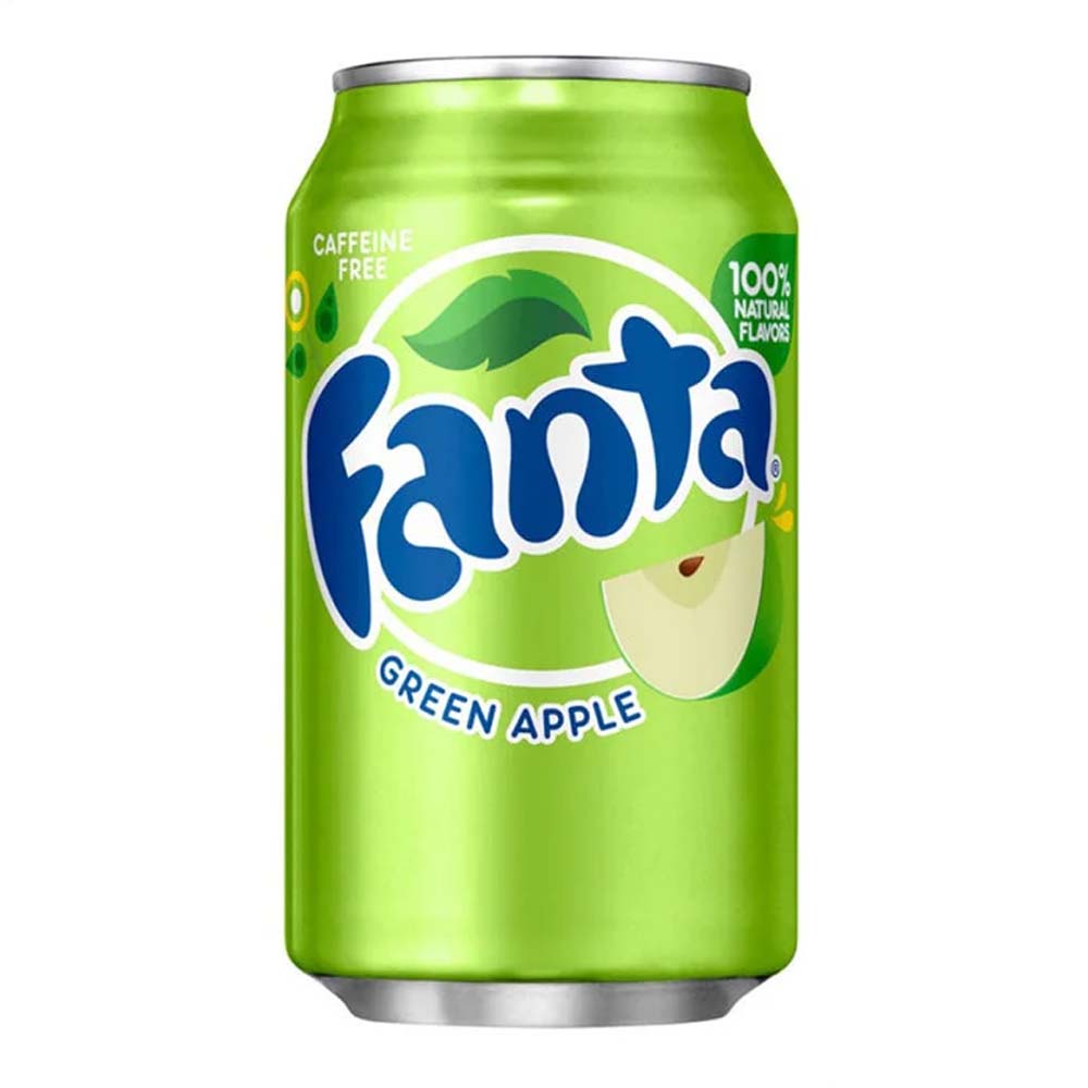 Газ. Напиток Fanta Green Apple 0,355л