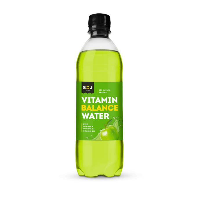 SOJ SPORT WATER BALANCE (ЯБЛОКО) 500мл