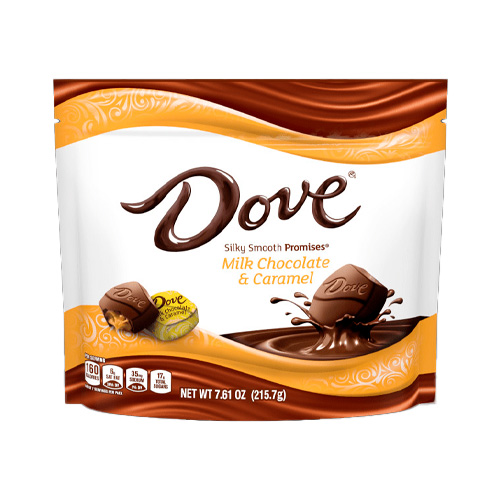 Шоколад Dove Promises Milk Chocolate & Caramel, 215,7гр
