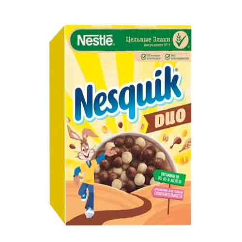 Готовый завтрак Nesquik DUO 325гр