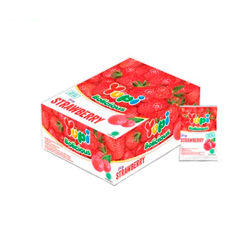 Жев.мармелад Yupi Bolicious Клубника 5гр