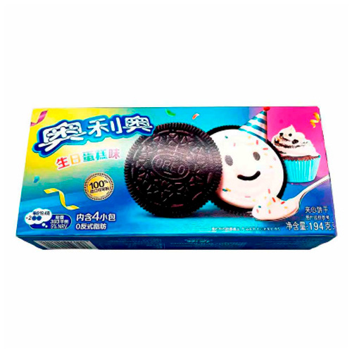 Печенье Oreo Birthday Cake   194гр