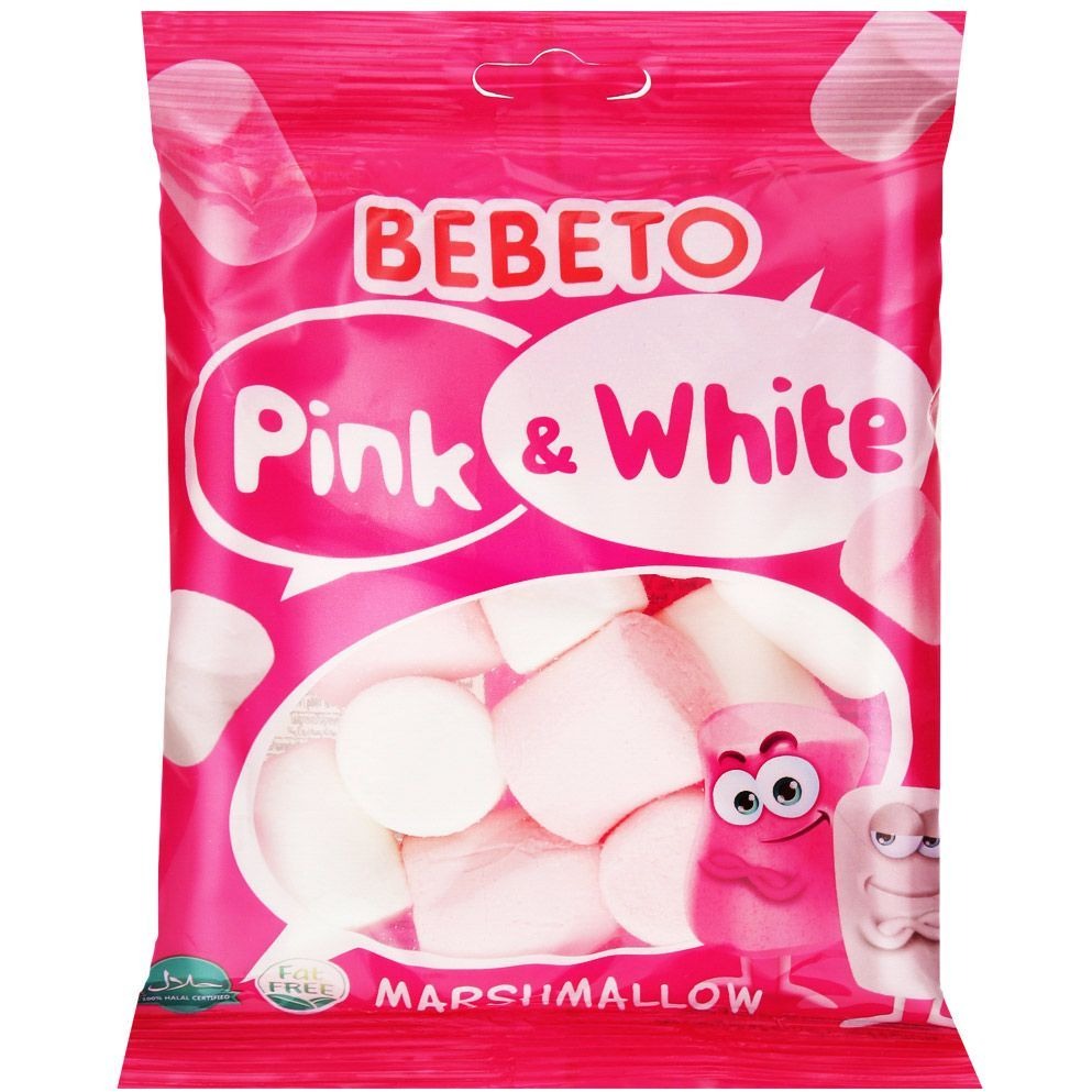 Суфле Bebeto Pink&White со вкусом ванили и клубники 135гр