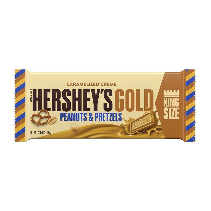 Hershey`s Gold Peanuts & Pretzels 39г США