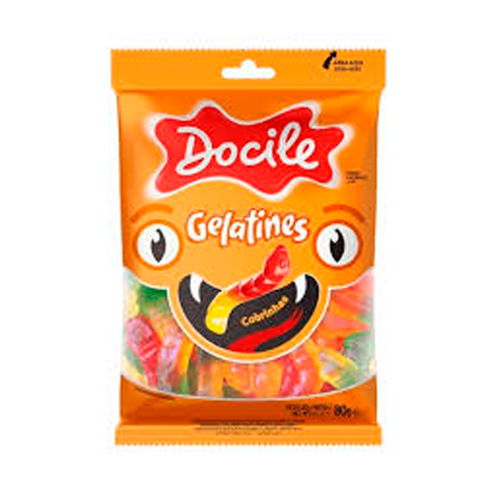 Жев.мармелад DOCILE Worms    80гр