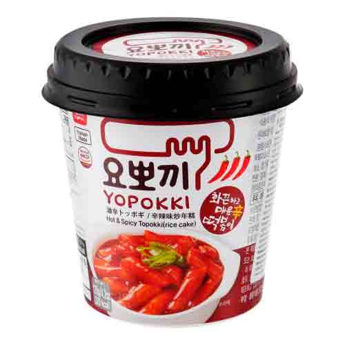 Рисовые клецки Yopokki Hot & Spicy   120гр