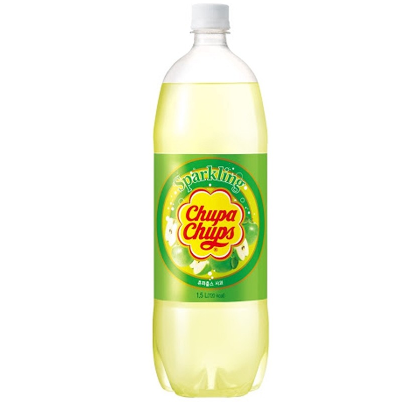 Напиток газированный Chupa Chups Яблоко ПЭТ 1,5л.
