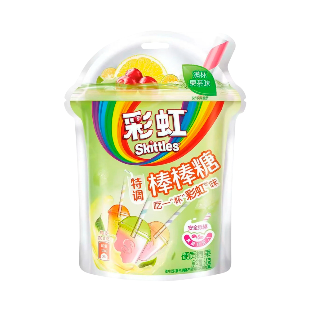 Леденцы Skittles Fruit Coctail Green   54гр