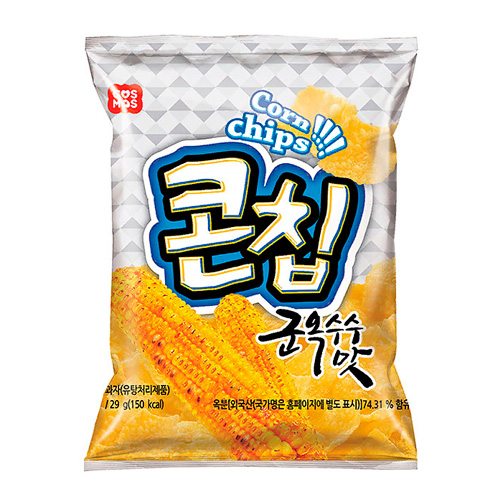 Кукурузные чипсы Cosmos Corn Chips   82гр