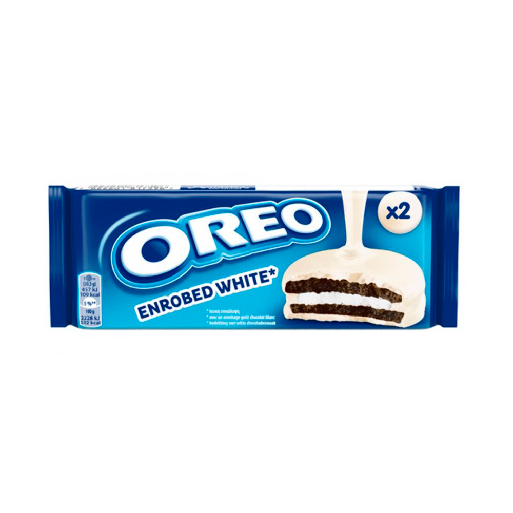 Печенье Oreo Enrobed White   41гр