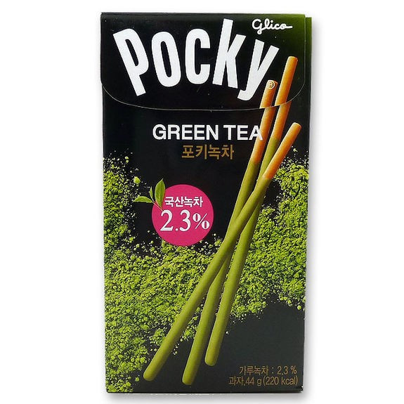 Бисквитные палочки Pocky Green Tea   44гр