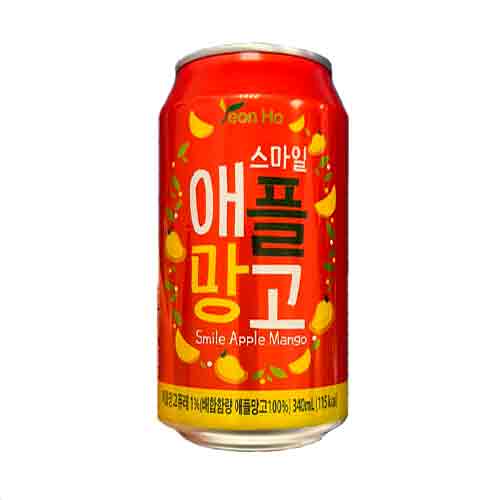 Газ.напиток Yeon Ho Smile  Apple mango    340мл