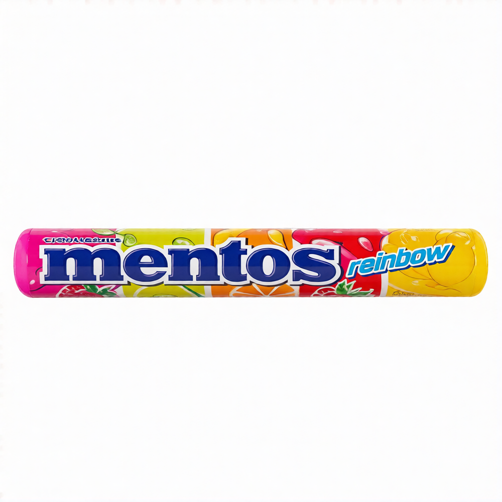 Жев.конфета Mentos Roll Rainbow   29гр