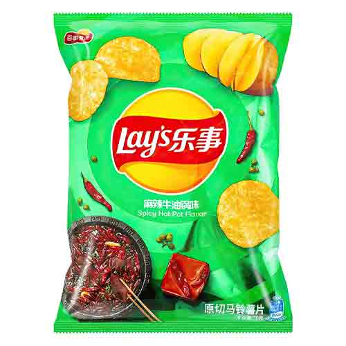 Чипсы Lay's Spicy Hot Pot Flavor   70гр