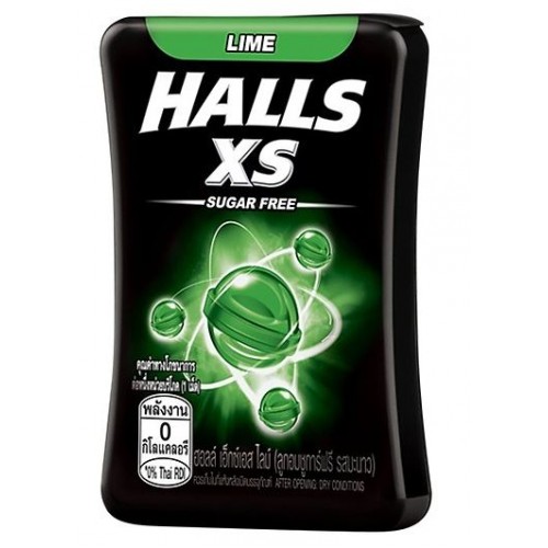 Жевательная резинка HALLS Лайм 15гр