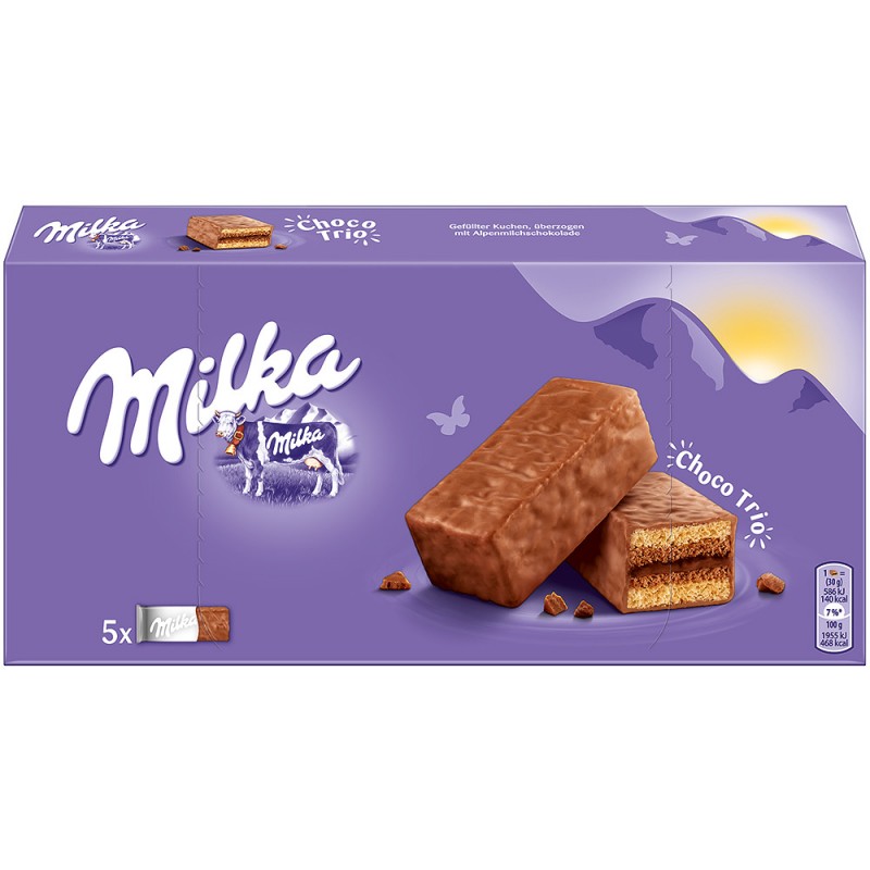 Печенье Milka Choco Trio   150гр