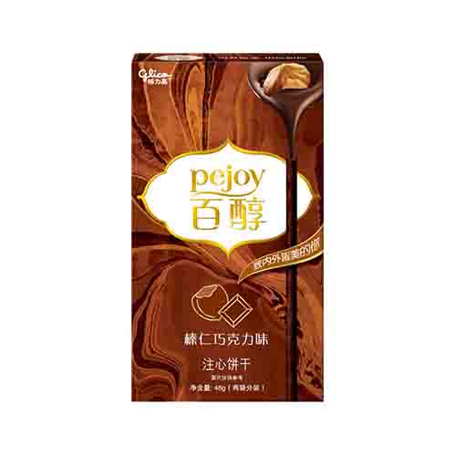 Бисквитные палочки Pejoy фундук в шоколаде 48гр