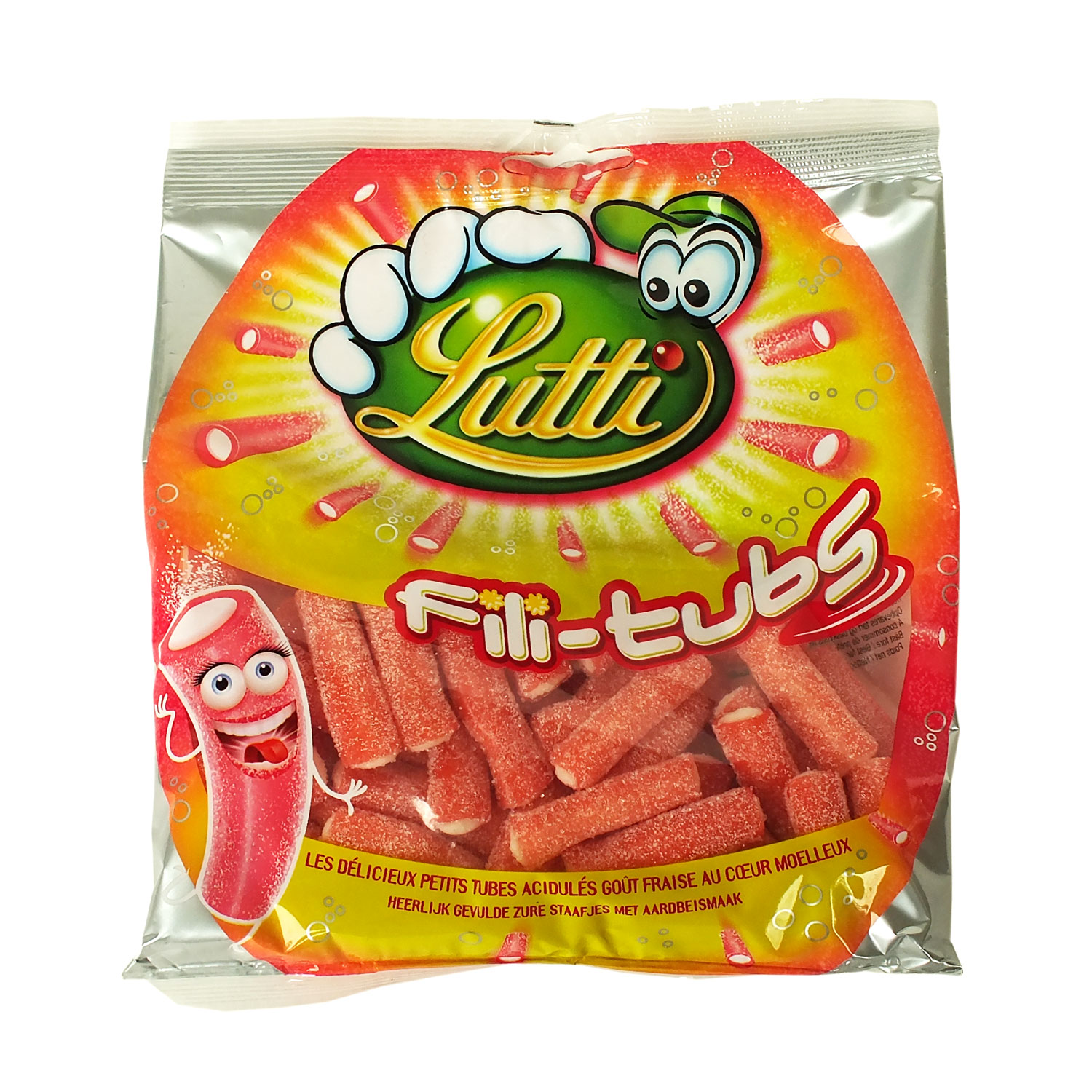 Мармелад Lutti Fili-Tubs 200г Франция