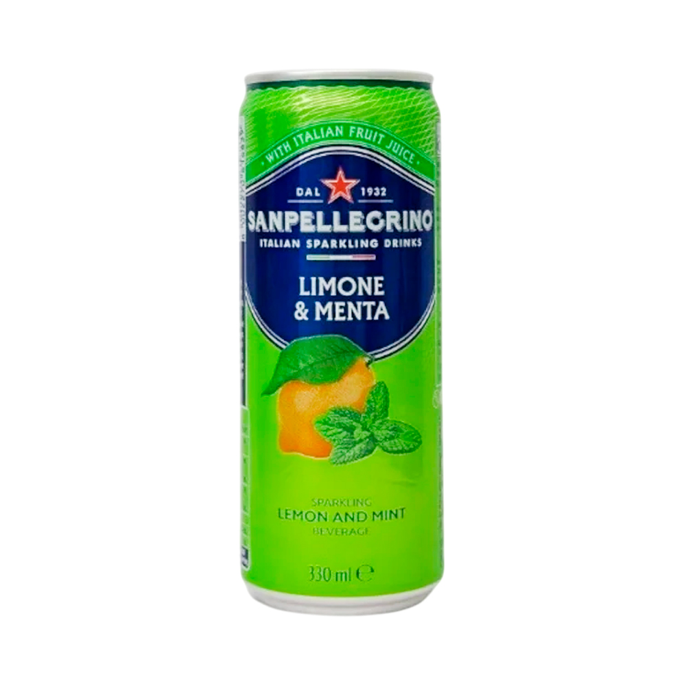 Газ.напиток Sanpellegrino Limone & Menta   330мл