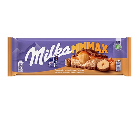 Шоколад Milka MAX Caramelo & Nocciole    300гр